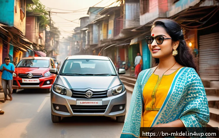 디지털 공유재의 국제 사례 비교 - A vibrant digital marketplace scene showcasing Bengali users engaging with mobile apps on modern sma...